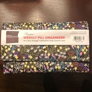 Buxton weekly pill organizer.
